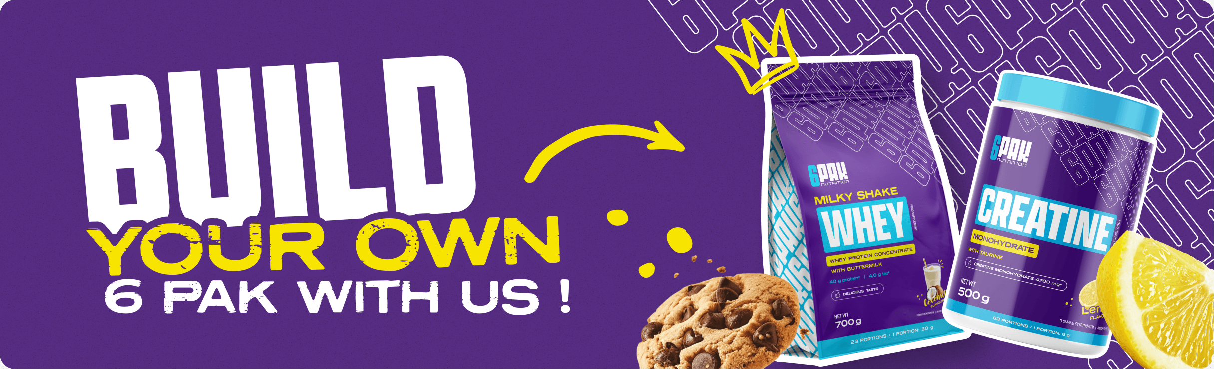 BUILD YOUR OWN 6 PAK WITH US